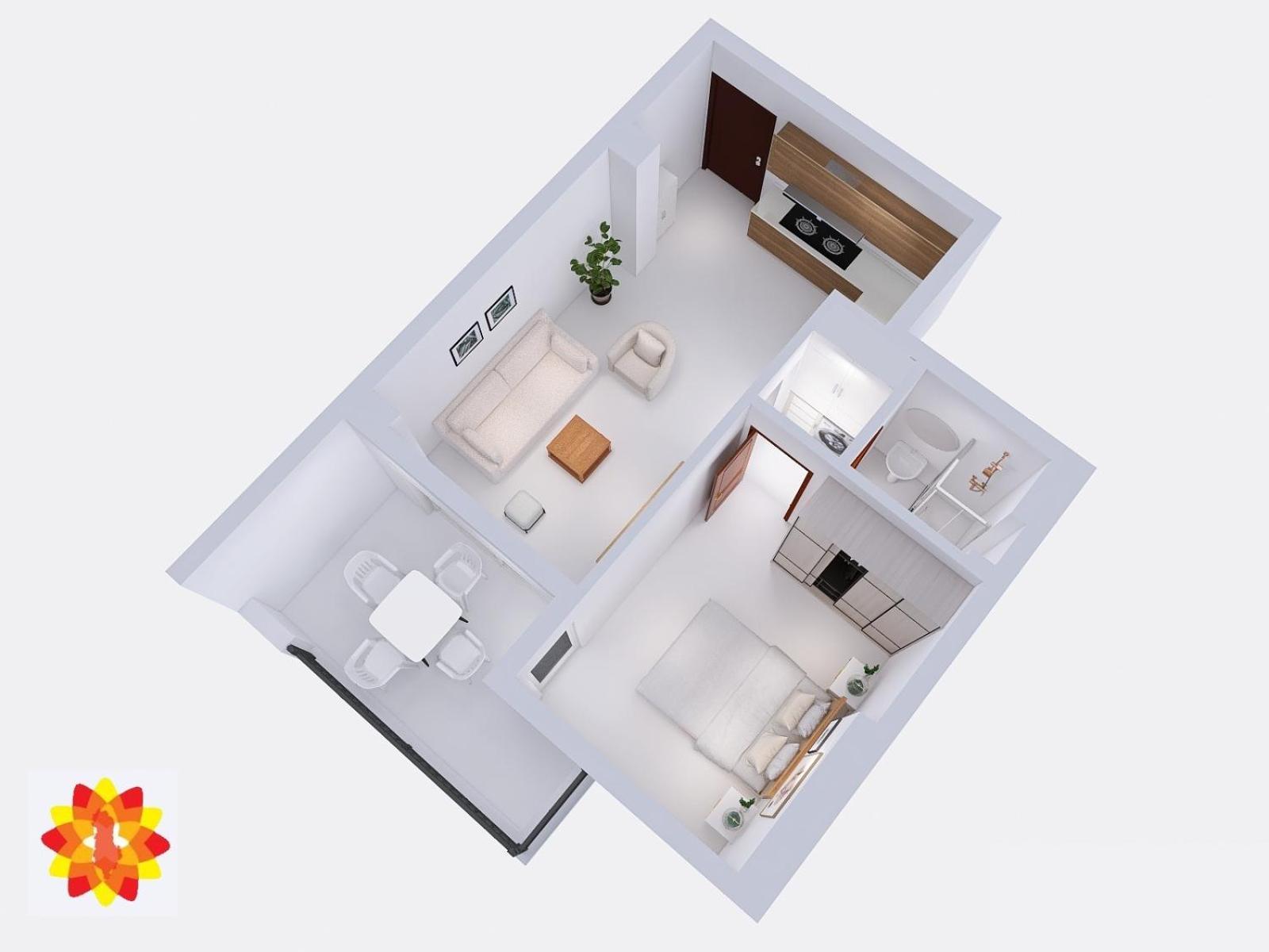 Morina Sea View Apartment Σαράντα Εξωτερικό φωτογραφία