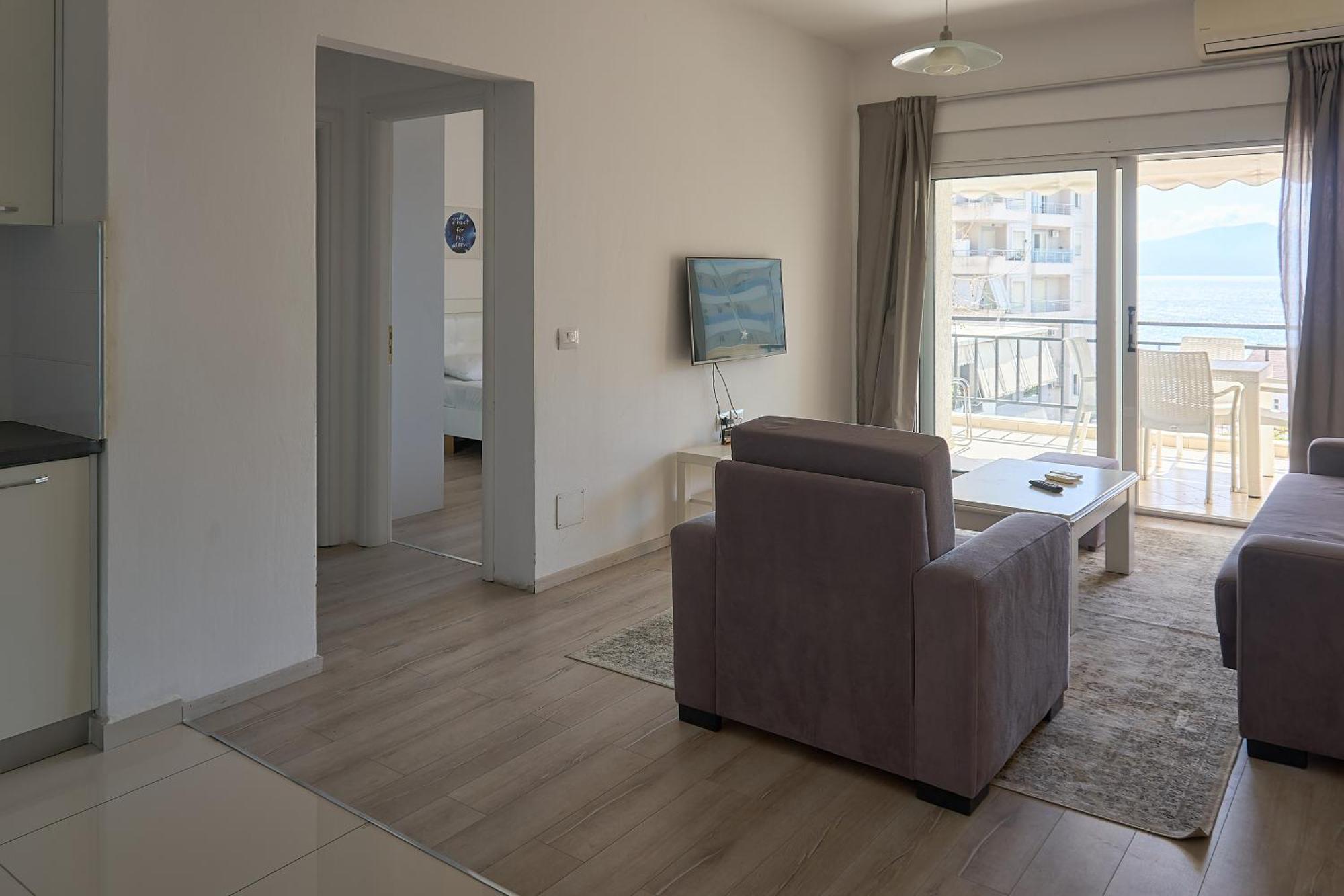 Morina Sea View Apartment Σαράντα Εξωτερικό φωτογραφία