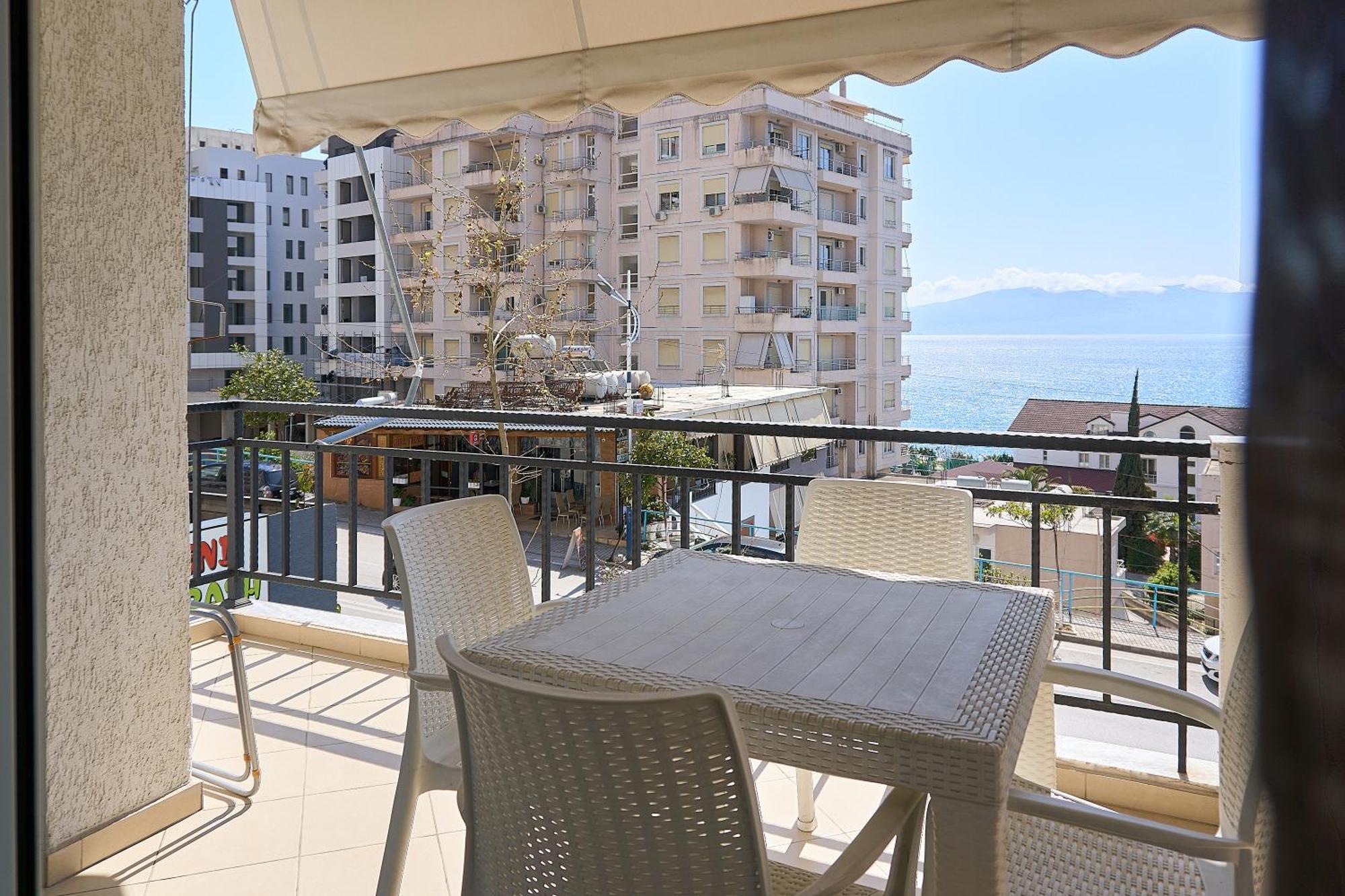 Morina Sea View Apartment Σαράντα Εξωτερικό φωτογραφία